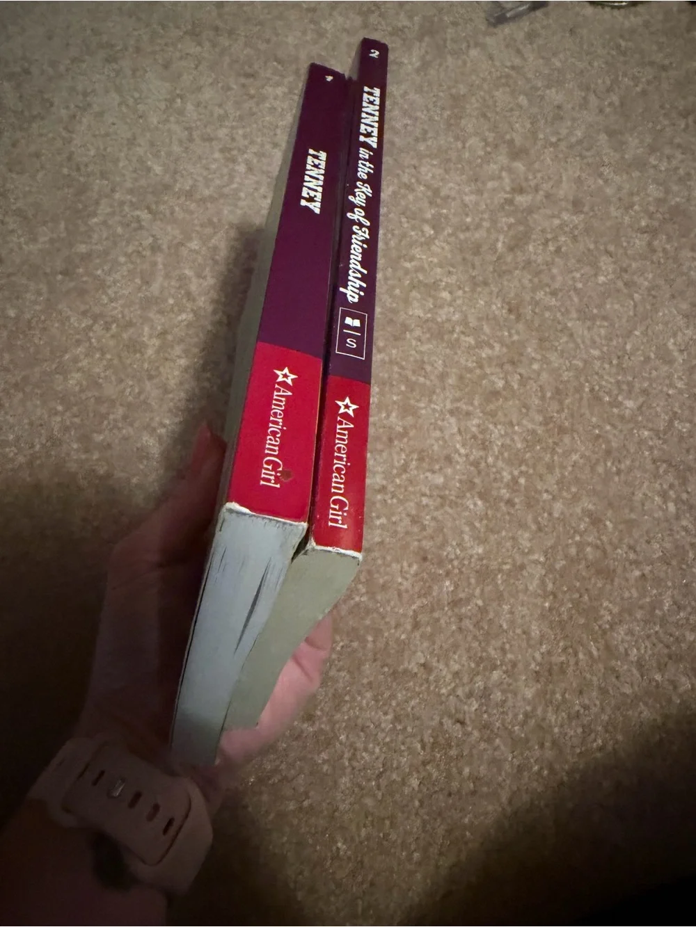 Lot of 2 paperback books American Girl Tenney Grant #1 & #2 - Picture 5 of 5
